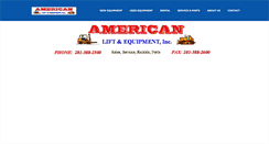 Desktop Screenshot of amerilifteq.com